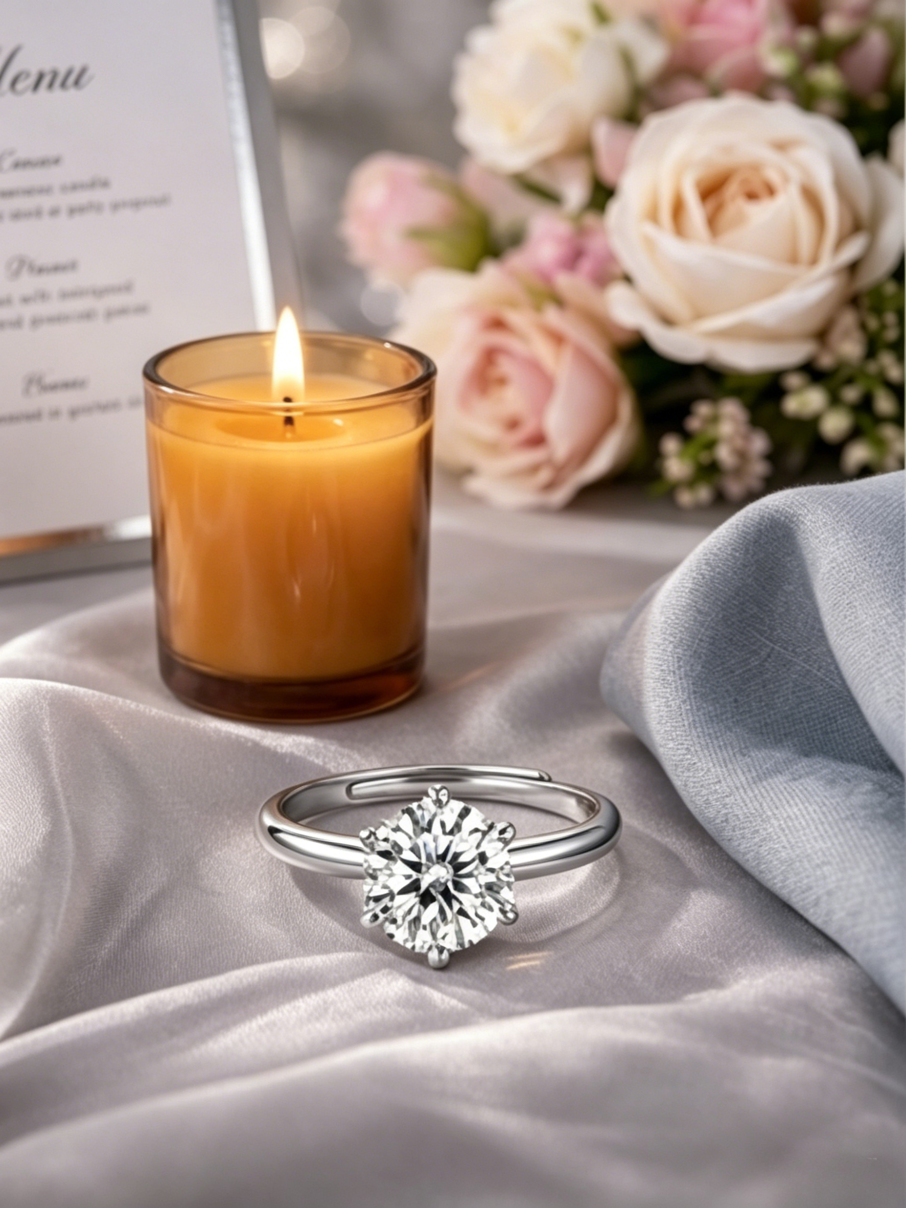 The Iconic Six-Prong Moissanite Solitaire Ring — 1ct / 2ct / 5ct D-Color Brilliant Cut, Ethically Sourced Excellence
