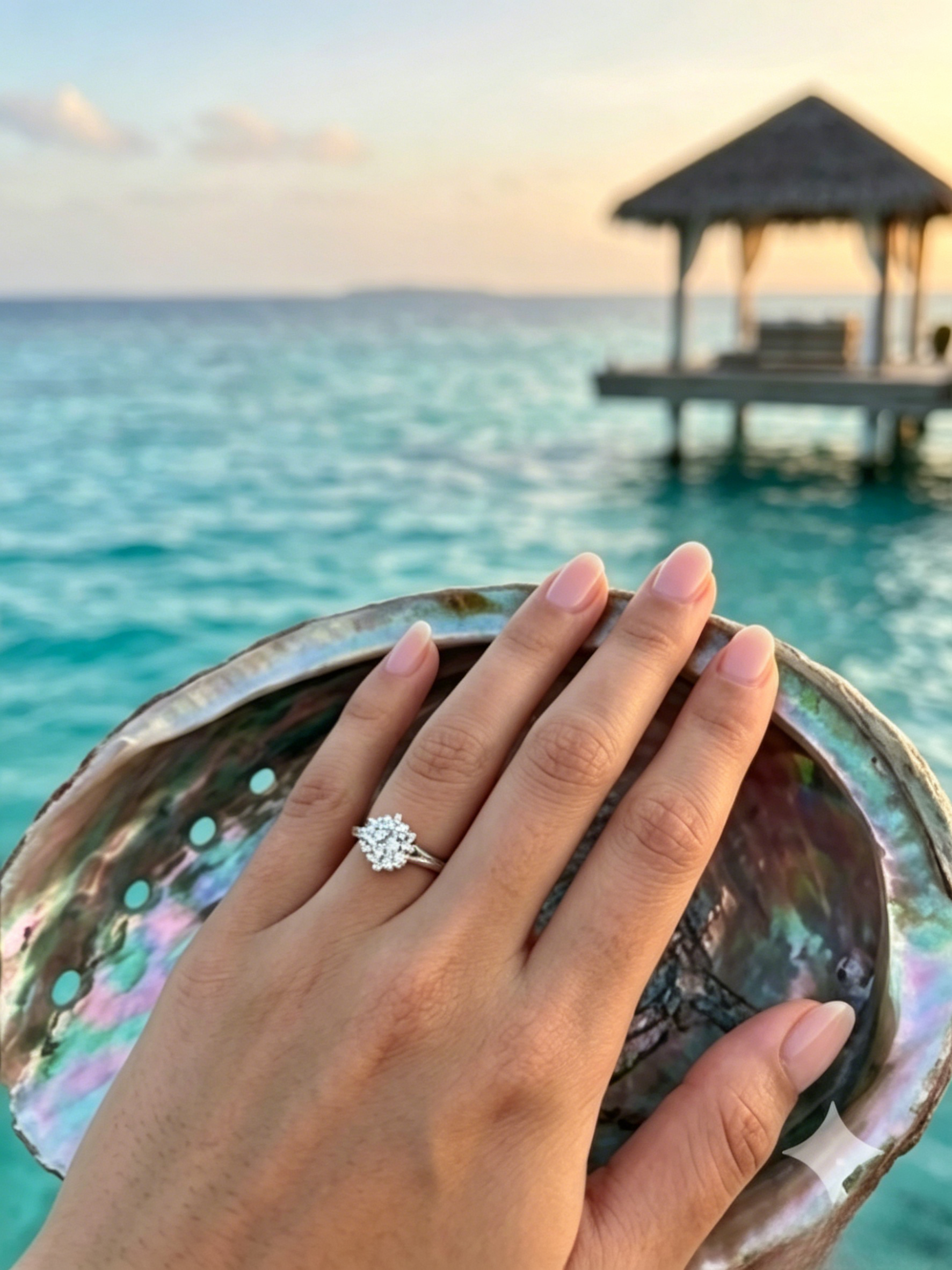 The "Eternal Flow" Snowflake Moissanite Ring — 2ct / 3ct Brilliant Cut with Signature Twisted Band