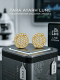 MSE.425 Moissanite Studs: The Ultimate Brilliant Cut Essentials in Sterling Silver