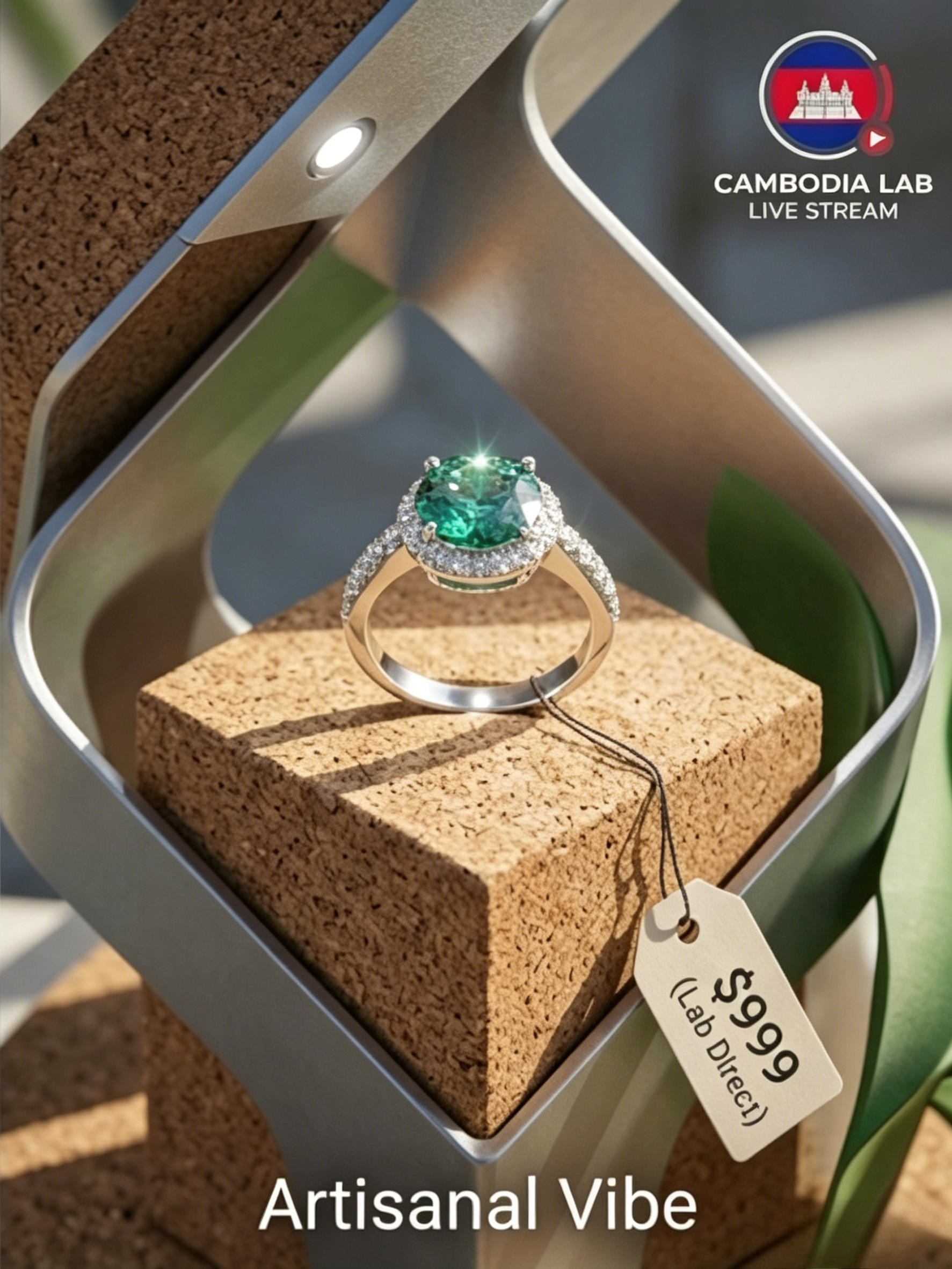 MSR.430 The "Luminous Halo" Series | 3ct Brilliant-Cut Moissanite Classic Cake Ring - Scientific Radiance Edition