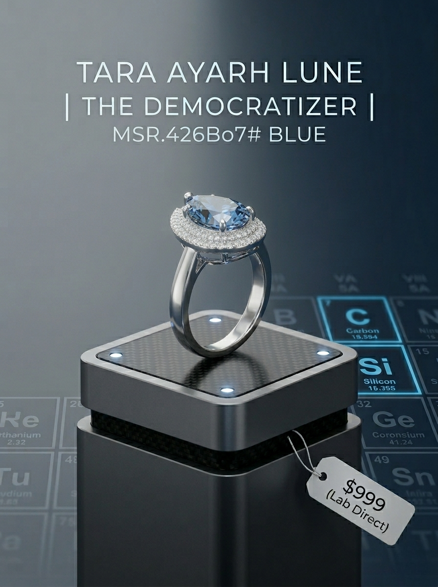 MSR.426 The "Goddess Teardrop" Series | 4ct Pear-Cut Moissanite Double Halo Ring - High-Definition Radiance Trio