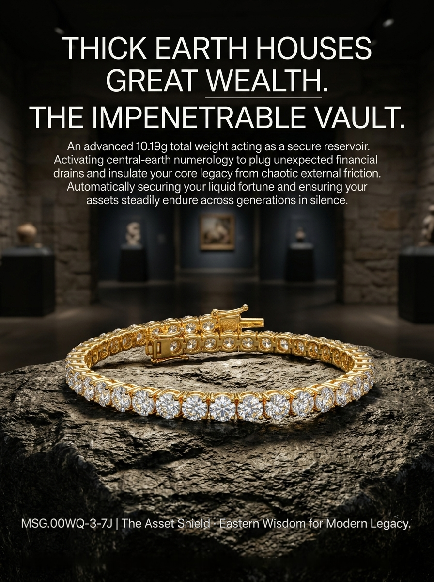 The Grand Vault Tennis Bracelet | 3mm Bold 2ct Moissanite 7" | MSG.00WQ-3-7J