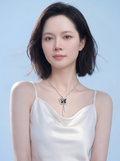 MSD.414K | "Wings of Freedom" Pear-Cut Black Moissanite Butterfly Tassel Pendant Necklace