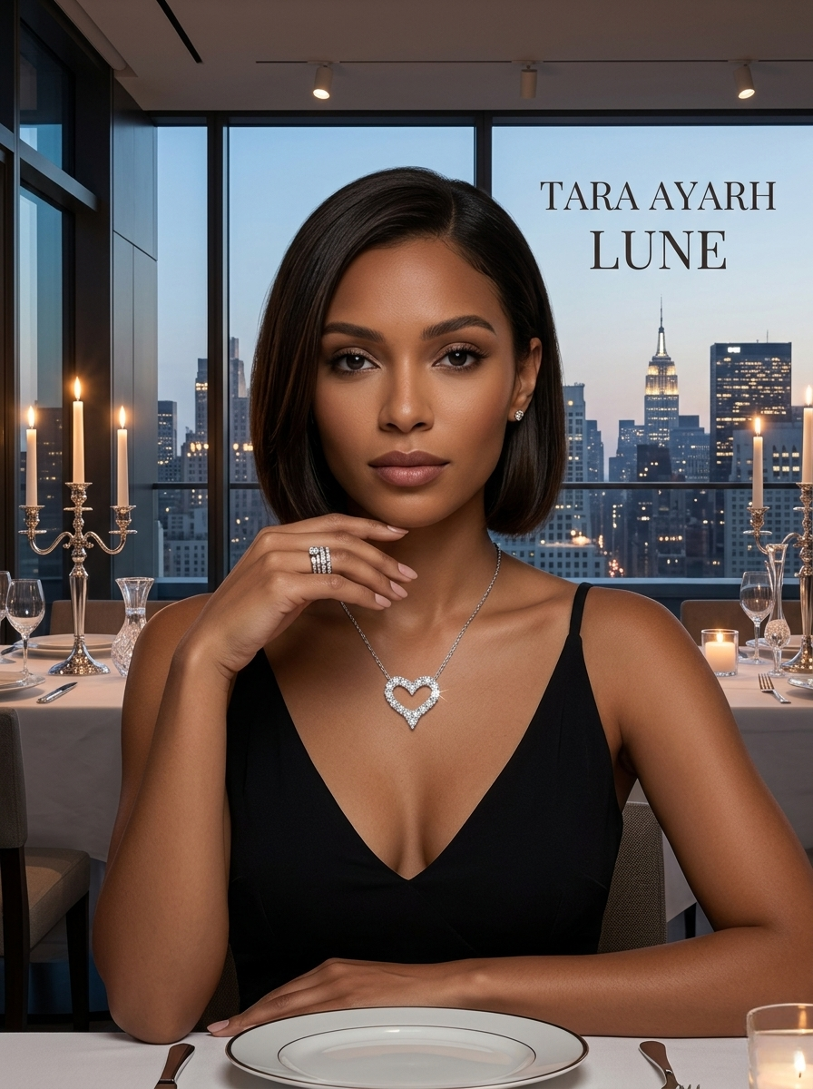 MSD.047|The "Eternal Radiance" Open Heart Pendant | Lab-Grown Moissanite Pavé in Sterling Silver