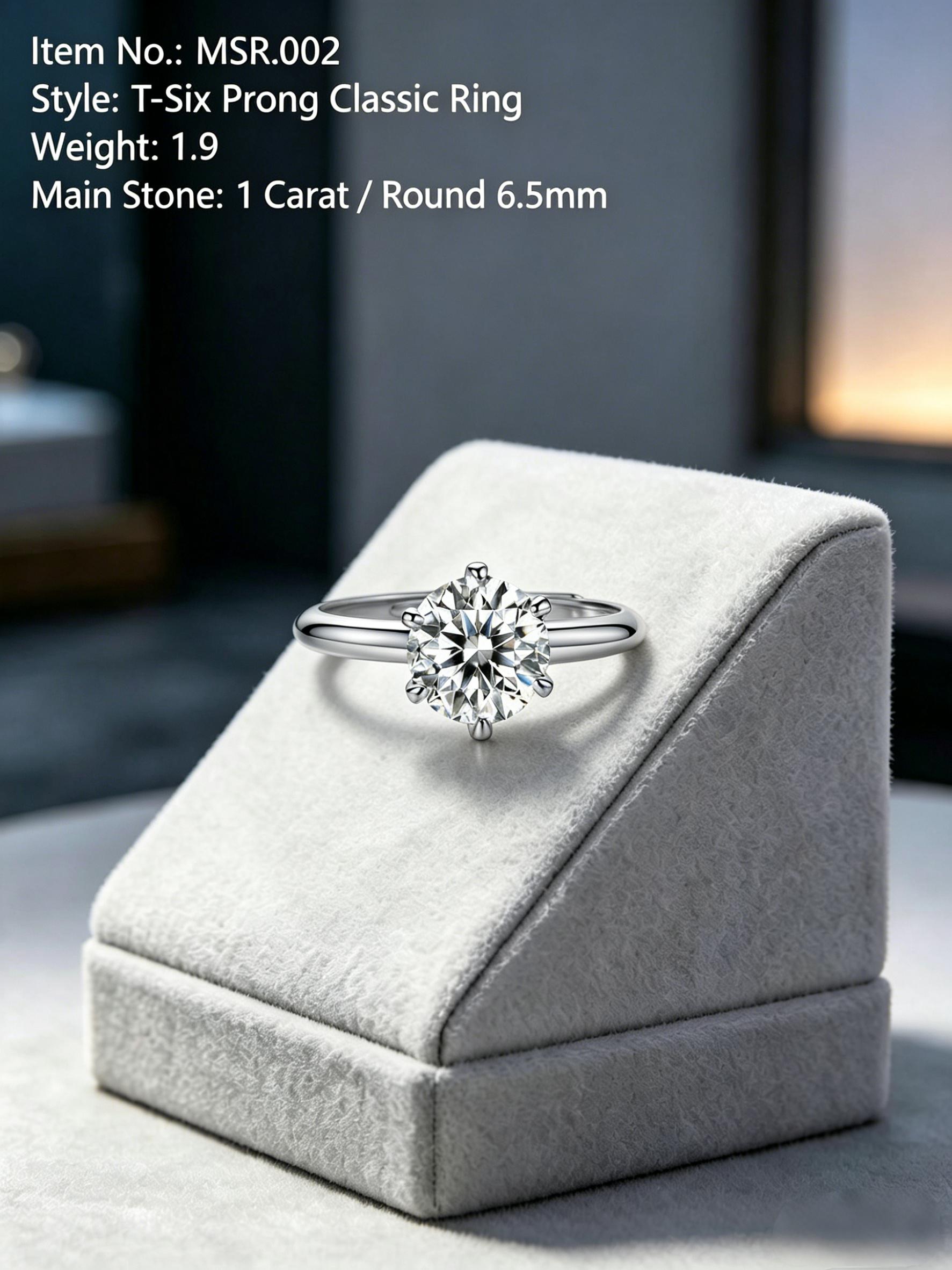 Versa-Glow | Adjustable Moissanite Wedding Ring - One-Size Surprise Promise & Anniversary Band