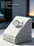 Celestial Aura | Premium Moissanite Wedding Eternity Band - Ethical Anniversary Stacking Ring