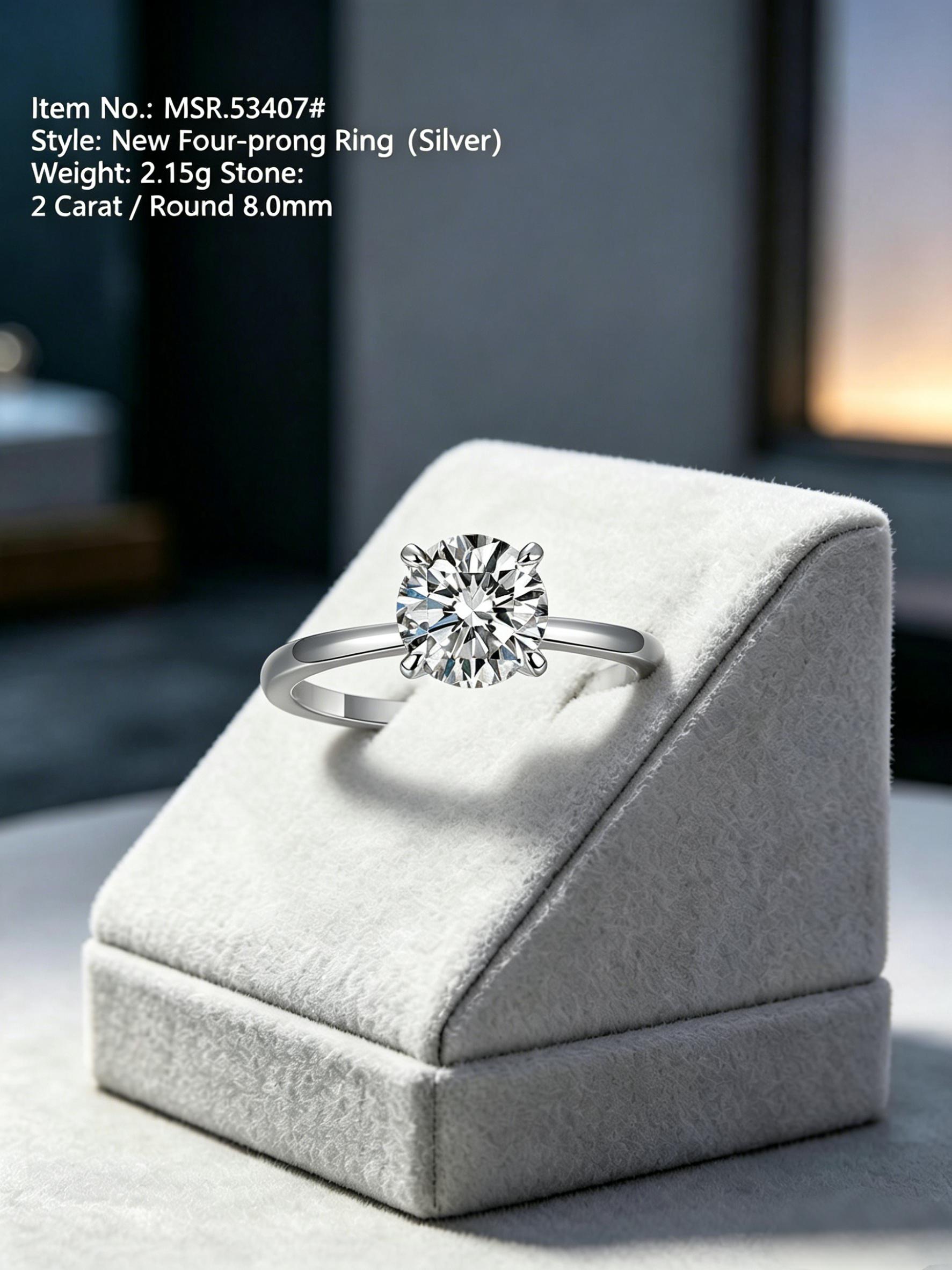 Celestial Aura | Premium Moissanite Wedding Eternity Band - Ethical Anniversary Stacking Ring