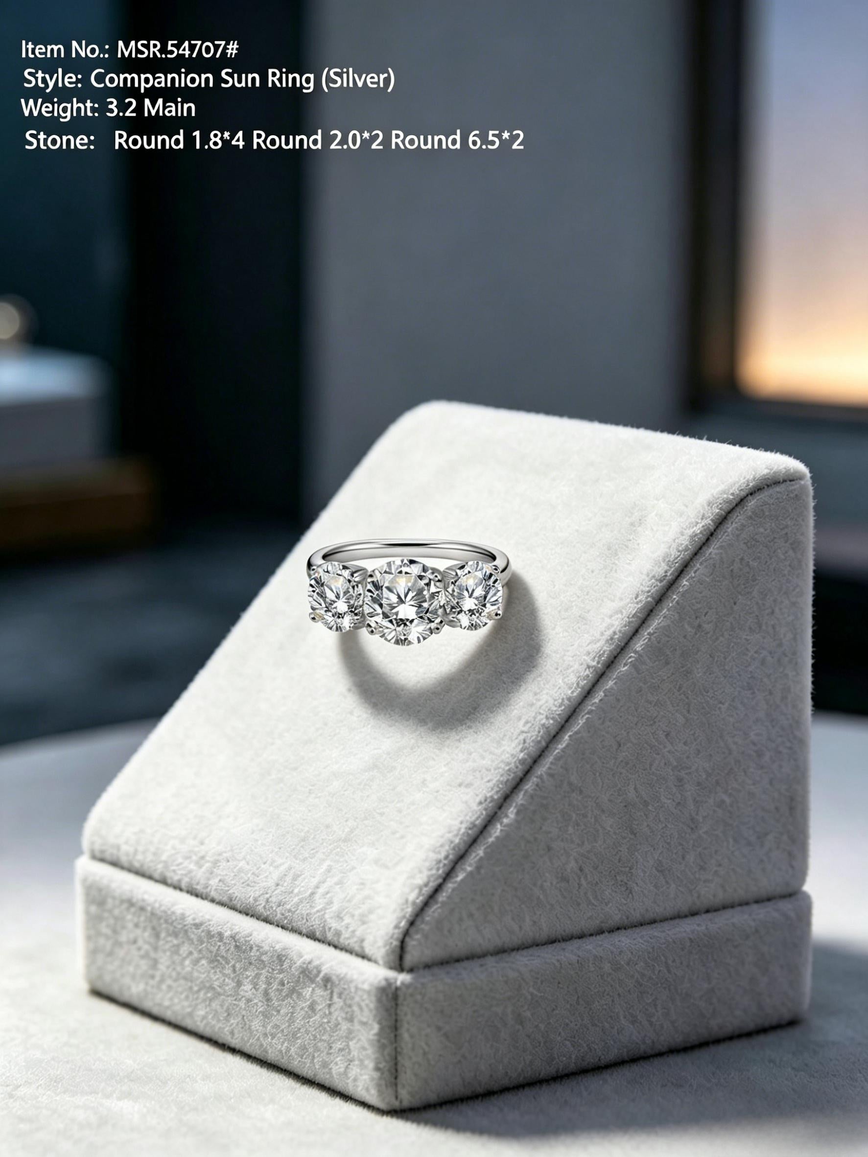 Chroma Eternity | Colorful Moissanite Wedding Band - Premium Sustainable Anniversary Ring