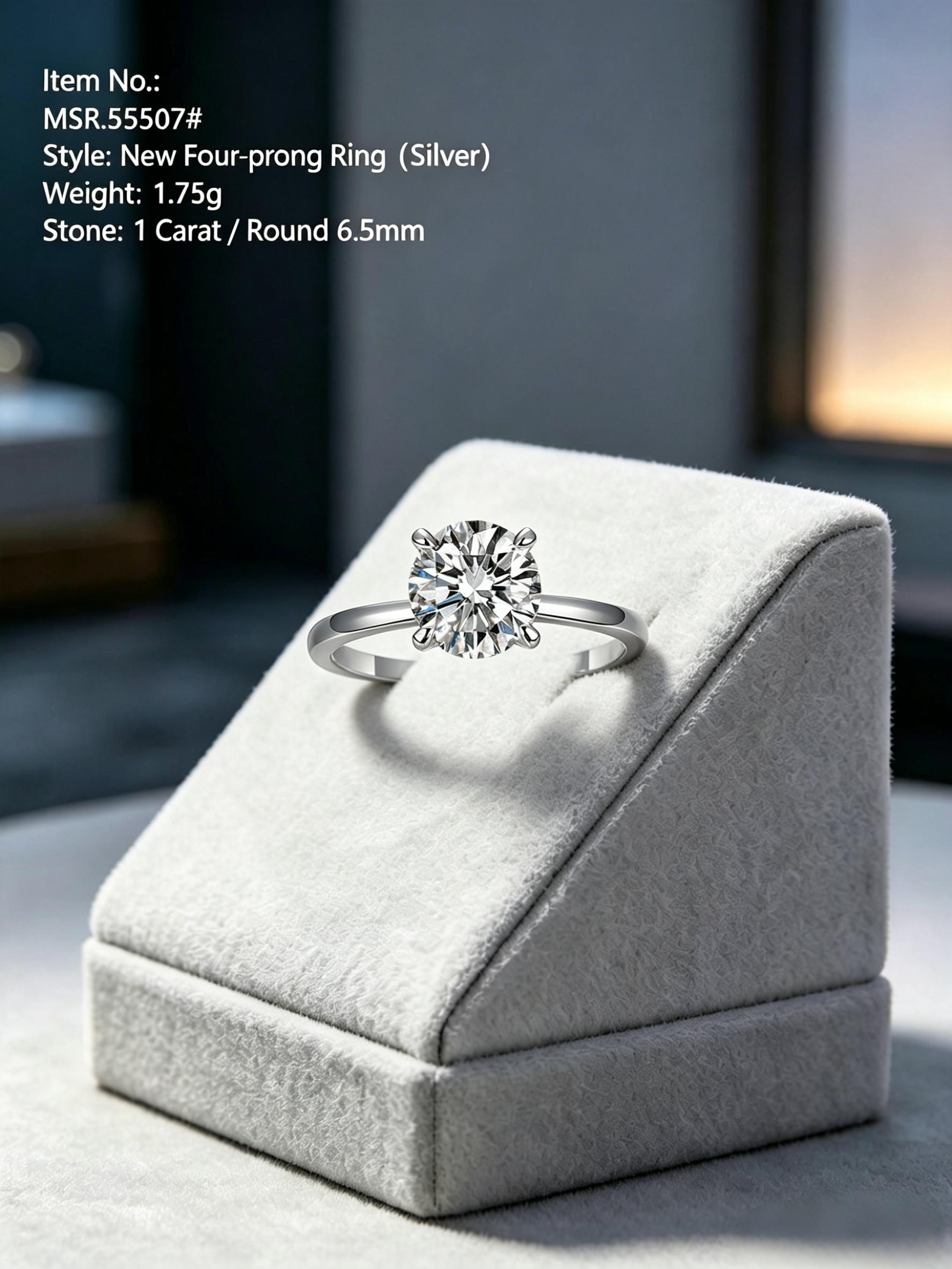 Celestial Aura | Premium Moissanite Wedding Eternity Band - Ethical Anniversary Stacking Ring